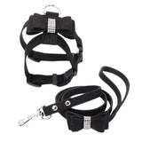 Maxbell Maxbell HP052 Adjustable Pet Dog Vest Harness Puppy Leash Training Collar Black-M