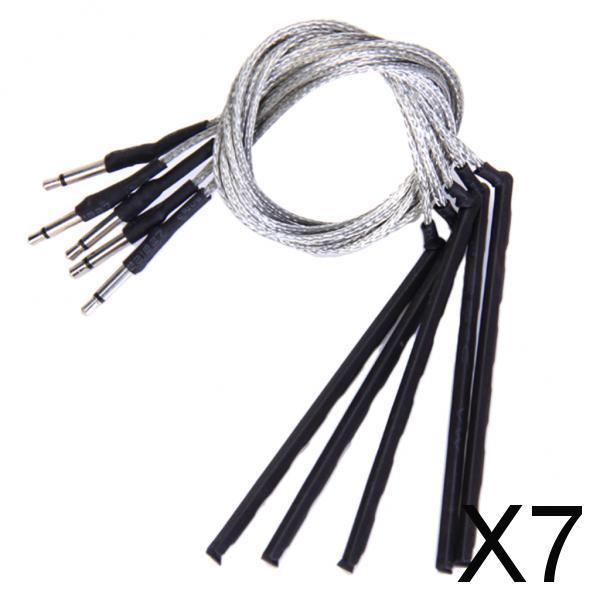 Maxbell 7x5pcs Piezo Cable Under Saddle Pickup for Acoustic Guitar