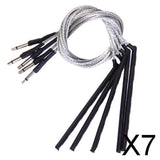 Maxbell 7x5pcs Piezo Cable Under Saddle Pickup for Acoustic Guitar