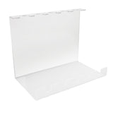 Maxbell Pingpong Paddle Display Stand Acrylic Pingpong Paddle Rack for Club Home Gym 5 Seaters