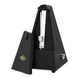 Maxbell Metronome Mechanical Professional Portable Pyramid for Violin Ukulele Guitar Black