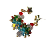 Christmas Tree Earrings Christmas Earrings for Christmas Wedding Anniversary Star