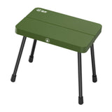 Maxbell Folding Camping Stool Footstool Foldable Small Bench for Hiking Picnic Beach Green