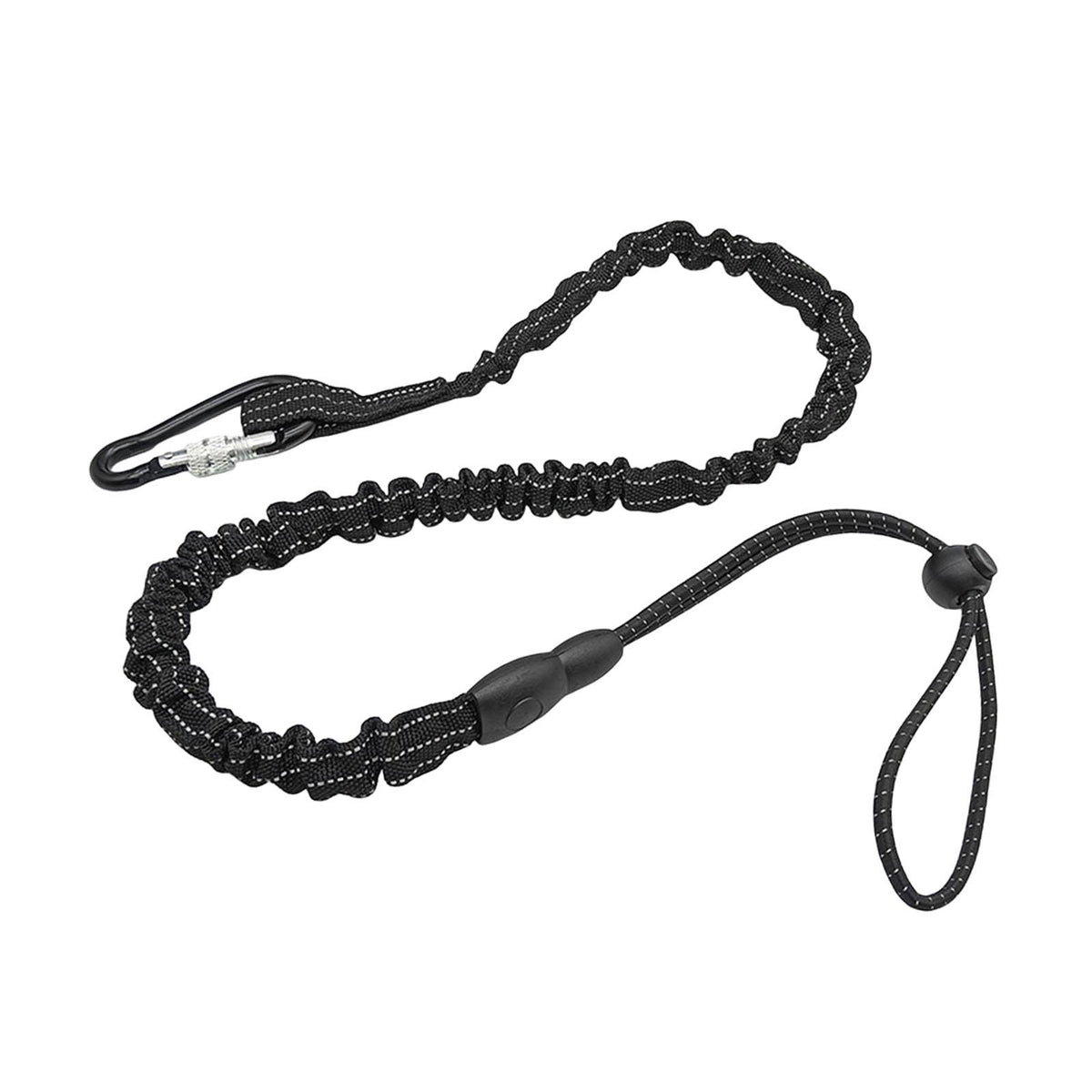 Maxbell Retractable Tool Lanyard Safe Tool Leash for Indoor Construction Hiking Black