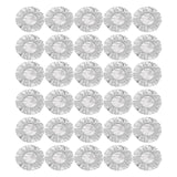 Maxbell Aluminum Foil Bowl Cover Kitchen Tools Food Wrap for Camping Picnics Kitchen 30Pcs