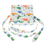 Maxbell Cute Baby Kids Square Chair Booster Seat Cushion Highchair Seat Pad White