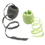 Maxbell 2 Rolls Raffia Paper Ribbon Gift Package String Scrapbooking Crafts Decor
