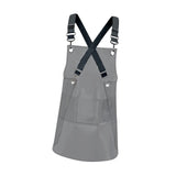 Maxbell Transparent Apron Gardening Durable Chef Apron Nordic DIY Occasion TPU Apron black