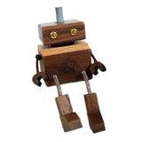 Maxbell Robot Car Essential Oil Diffuser Portable Compact Perfume Diffuser Cute Gift Black Walnut