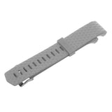Maxbell Maxbell 3D Silicone Gel Wrist Band Strap +Buckle For Fitbit Charge 2 Bracelet Grey