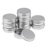 Maxbell 20pcs 15/25ml Aluminium Lip Balm Tin Pot Cosmetic Cream Jar Bottle Container