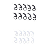 Maxbell 20 Pieces Silicone Earphone Ear Hooks Plugs for In-Ear Headphone 9MM-13MM