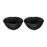 Maxbell 2x Planter Basket Liner Reusable Hanging Basket Liners for Patio Garden Yard Diameter 14 in