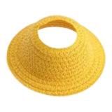 Maxbell Miniature Doll Hat Cute Soft Handmade Doll Accessories for Home Kids Yellow