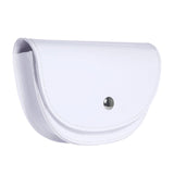 Golf Rangefinder Case Portable PU Leather Golfer Gift Rangefinder Carry Bag White