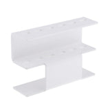 Maxbell Maxbell Plastic Tweezers Scissors Display Stand Holder Shelf For Eyelash Extensions White