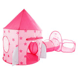 Maxbell Kid Tents and Tunnels 3 in1 Crawl Tunnel for Children Gift Babies Pink