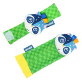 Maxbell 4x Baby Wrist Rattles Sensory Toys for Baby 0-6 Months Infant