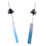 Maxbell 2pcs Japanese Furin Wind Chime Nambu Cast Iron Iwachu Bells Garden Decor