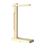 Maxbell Wind Chime Stand Elegant Windchime Holder for Pendant Necklace Wedding Event Wood Color