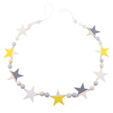 Maxbell Wooden Star Garland Bunting Hanging Banner Baby Children's Room Decor #2 - Aladdin Shoppers