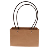 Maxbell Rectangle Kraft Paper Basket DIY Valentine's Day Flower Wrapping Box Gift Packing Bouquet Florist Supplies Wedding Decoration - Aladdin Shoppers