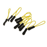 Maxbell 10pcs Zipper Pull Replacement Zip Cord Puller Slider Jacket Backpack Yellow - Aladdin Shoppers