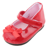 Maxbell Fashion Red Shoes for Girl Doll