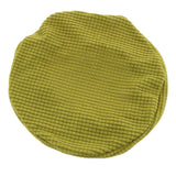 Stretchy Round Bar Stool Cover Chair Seat Cushion Fits 30-38cm Grass Green