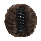 Maxbell Messy Bun Hair Piece Clip Grab Clip Hair Extension Clip for Girls Adding Bun