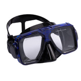 Maxbell Diving Mask Equipment Snorkeling Goggle for Swimming Water Sports Snorkeling clear blue