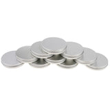 Maxbell 30PCS Aluminum Empty Tin Jars Screw Lids Can Pots Cream Lip Balm Containers