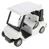 1/20th Diecast Mini Pull Back Golf Cart with Clubs Model Playset Creative Toy Presents Home Office Supplies –White - Aladdin Shoppers