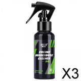 Maxbell 3xEngine Warehouse Cleaner Cleaner Tools Degreaser Fit for Auto Detail Trucks 100ml