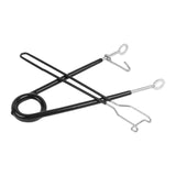 Maxbell Fish Mouth Spreader Sturdy for Fish Lover Portable Hook Remover Frog Remover Black