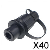 40xWaterproof 3 Pin Electrical Connector Trailer Caravan RV Wire Plug Socket