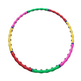 Maxbell Weighted Exercise Hoop Gymnastic Adjustable Circle for Home Gym Adults Women