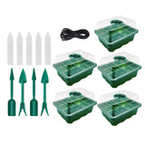 Maxbell Seed Starter Tray Hydroponic Dome Reusable Wheatgrass Starting for Indoor