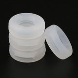 Maxbell Maxbell 2 Pairs Anti Slip Silicone Ear Hooks Holder for Glasses White