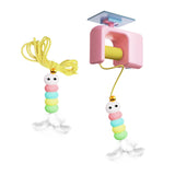 Maxbell Cat Toys for Indoor Cats Exercise Versatile Compact Space Saving Kitten Toys Pink