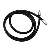 Maxbell 4pcs 3mm Black Rubber Necklace Cord Choker Jewelry Cord with Clasp 16 / 18 inch