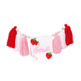 Maxbell 1ST Birthday Highchair Banner Birthday Accessories Decorative Photo Backdrop