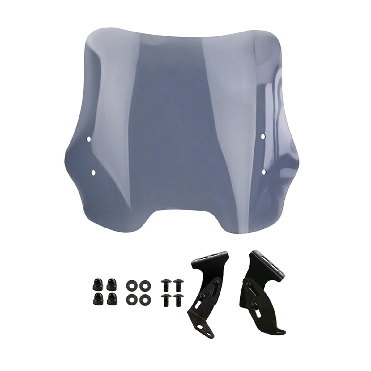 Maxbell Motorcycle Windshield Mounting Kit with Bracket for Honda Cross Cub 110 30cmx40cmx30cm