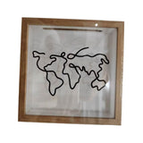 Maxbell Ticket Display Case Frame Multipurpose for Movie Theater Travel Ticket Style E