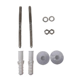 Maxbell Bathrooms Fitting Kit Screw Bolts Professional Fixtures Universal Wall Mount 0.8cmx11cm