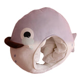 Maxbell Plush Fish Head Hat Funny Fish Headgear for Carnival Holiday Masquerade Ball
