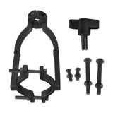 Maxbell Square Hole Drill Fixed Bracket Black Accessory Professional for Drill Press Style C