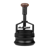 Maxbell Magnetic Rings Espresso Distribution Tool with Cleaning Stand for Cafe Gifts