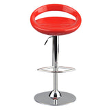 Maxbell 3x1/6 Scale Round Swivel Chair Pub Bar Stool for 12'' Action Figures Red