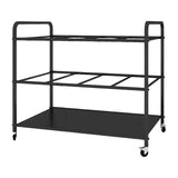Maxbell Yoga Mat Storage Rack Versatile for Yoga Blocks Foam Roller Resistance Bands